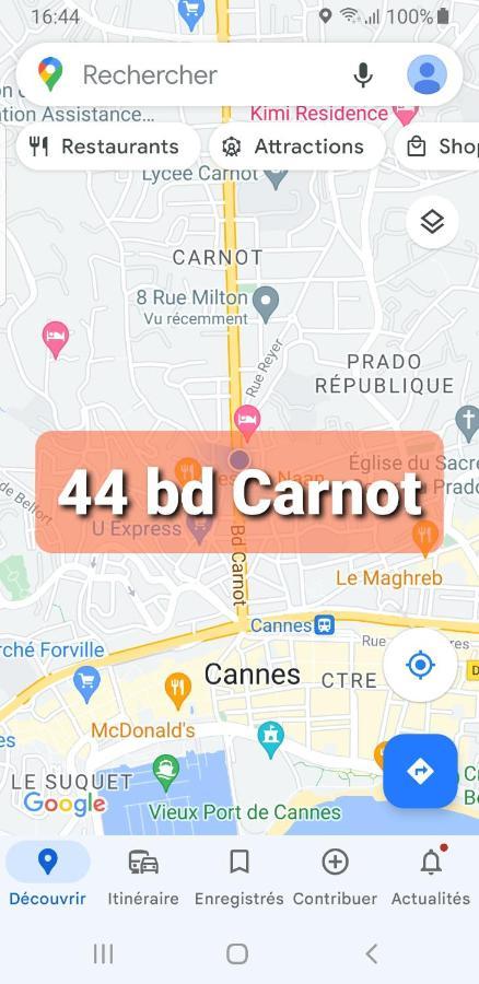 Cannes Carnot 2 Eksteriør bilde